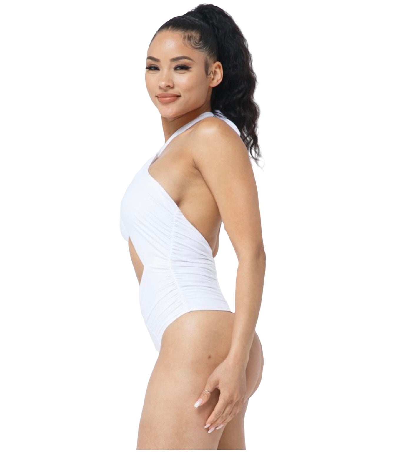 All White Affair One Piece