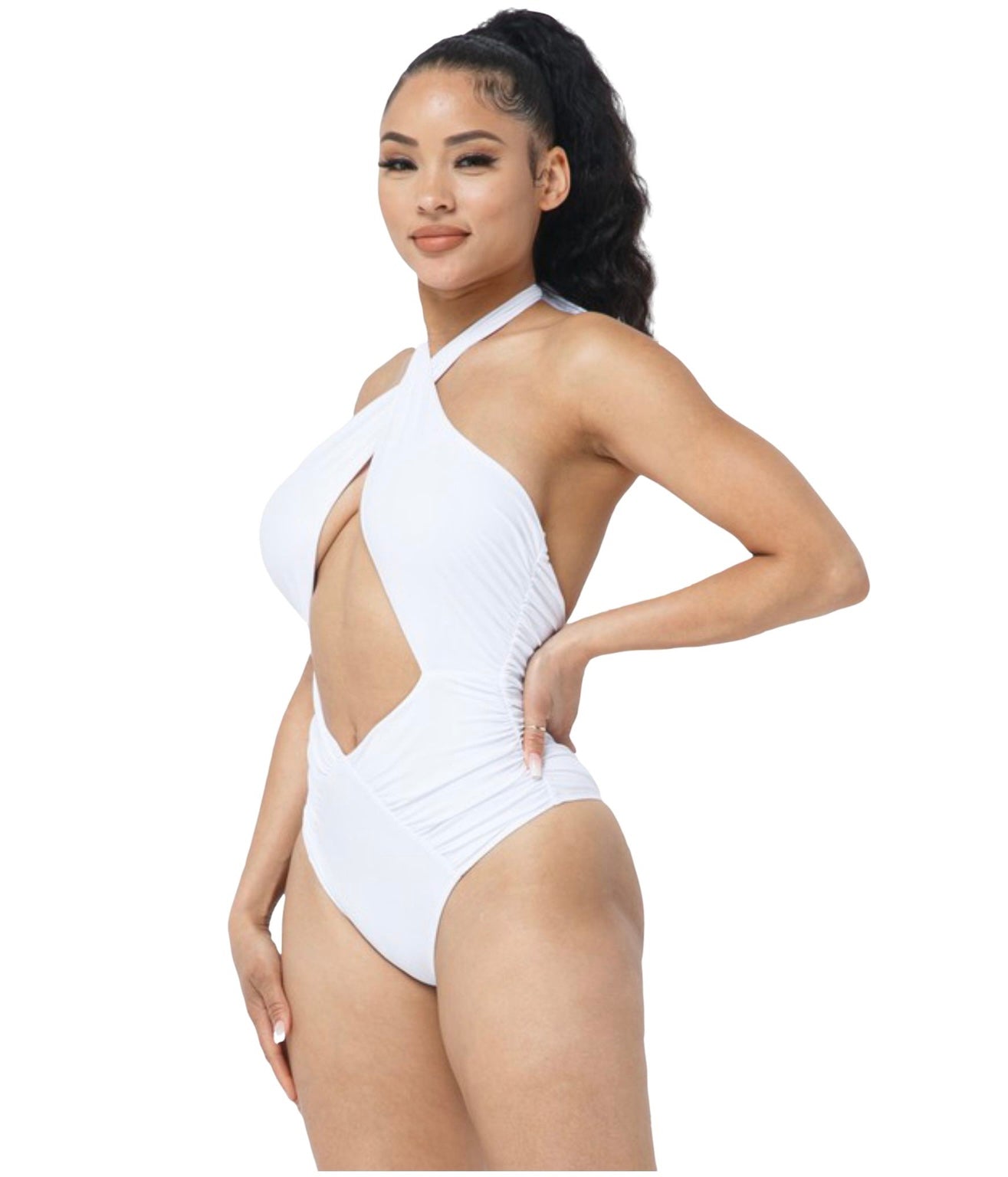 All White Affair One Piece